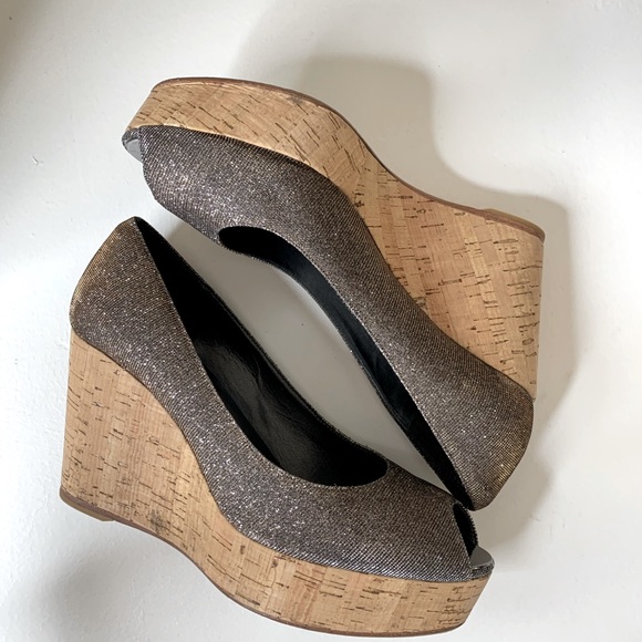 Stuart Weitzman platform wedges size 8 - Picture 3 of 4
